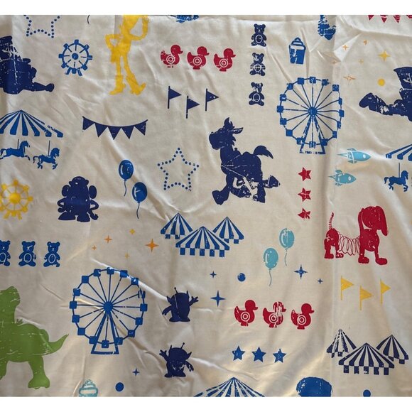 Disney Pixar Toy Story 4 Full Size Bedding Set Fitted & Flat Sheet 2 Pillowcases - Picture 7 of 14